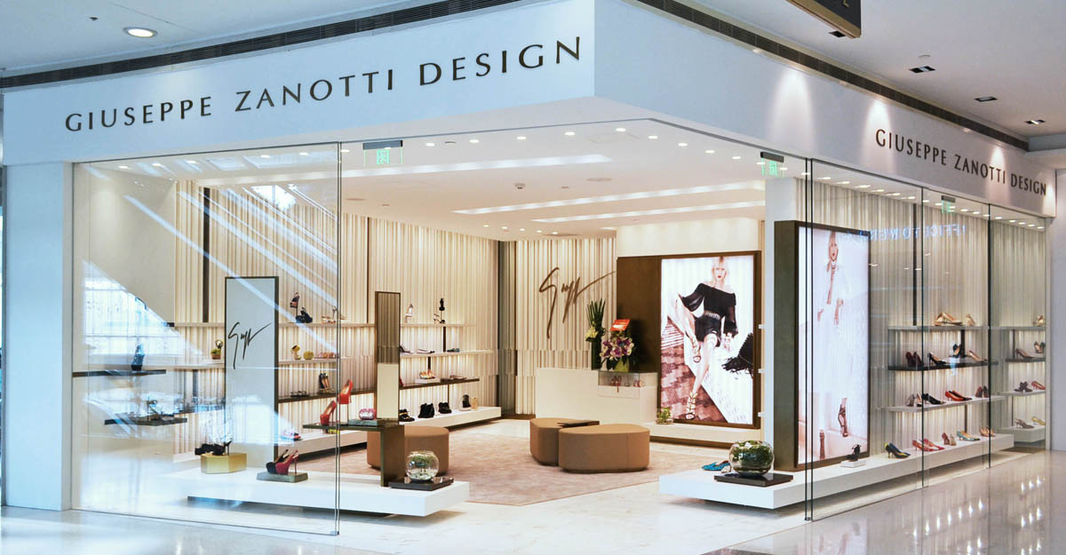 giuseppe zanotti store near me